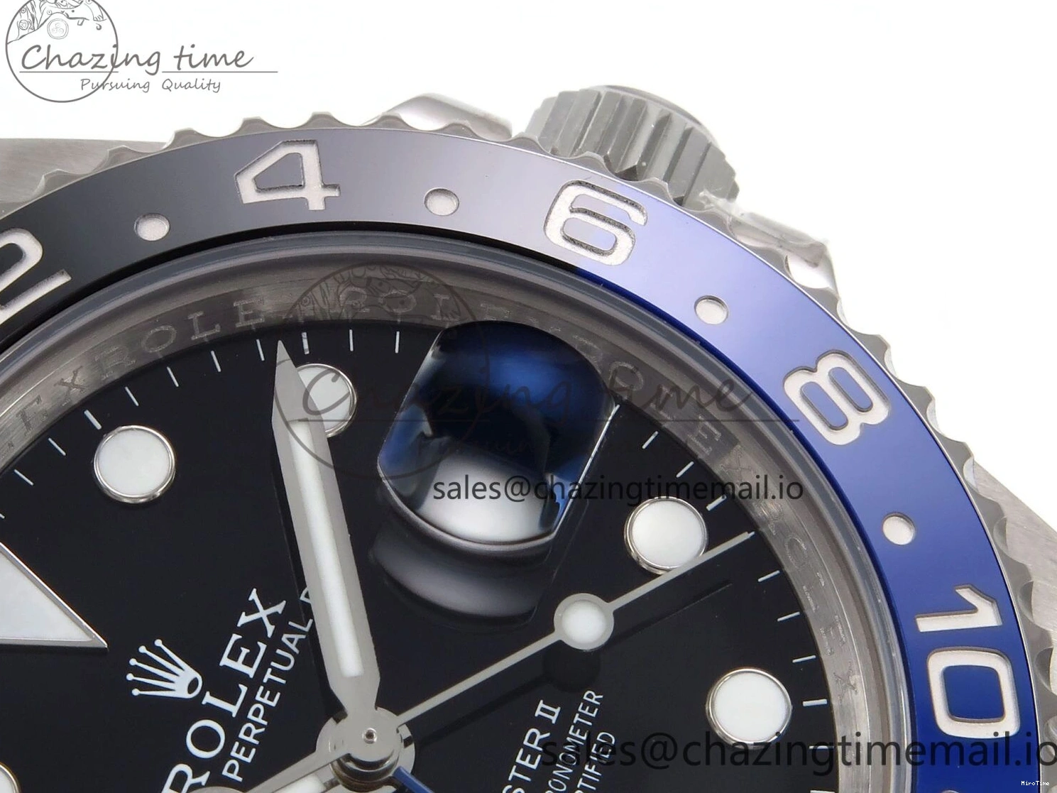 MiroTime 1220 GMT-Master II 126710 BLNR ZF 1:1 Best Edition on Jubilee Bracelet SH ComfortFit 962